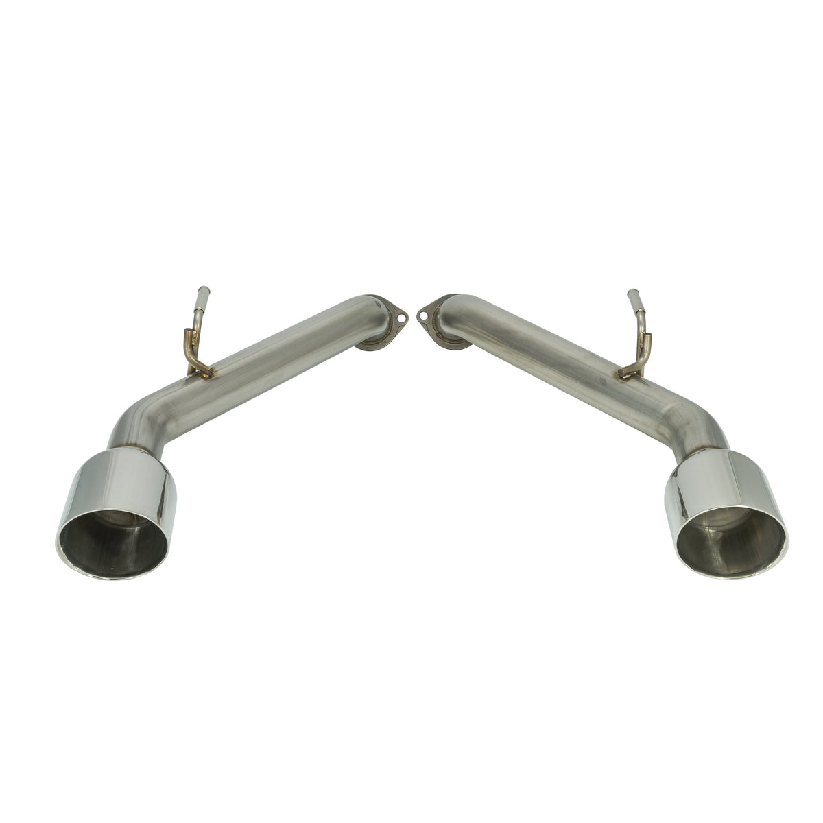 Remark 2014+ Infiniti Q50 Axle Back Exhaust w/Stainless Steel Single Wall Tip - RO-TSQ5-S