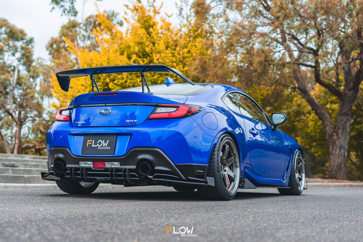 Flow Designs - ZD8 BRZ STI Rear Spat Winglets (Pair)