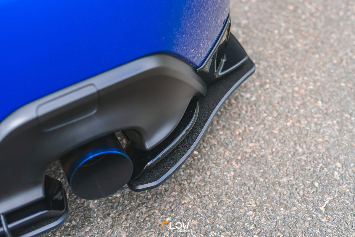 Flow Designs - ZD8 BRZ STI Rear Spats (TEXTURED; Pair)