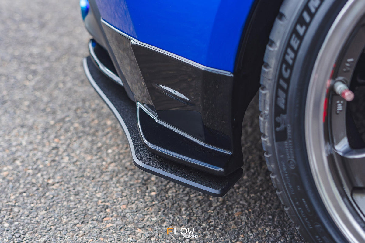 Flow Designs - ZD8 BRZ STI Rear Spats (TEXTURED; Pair)