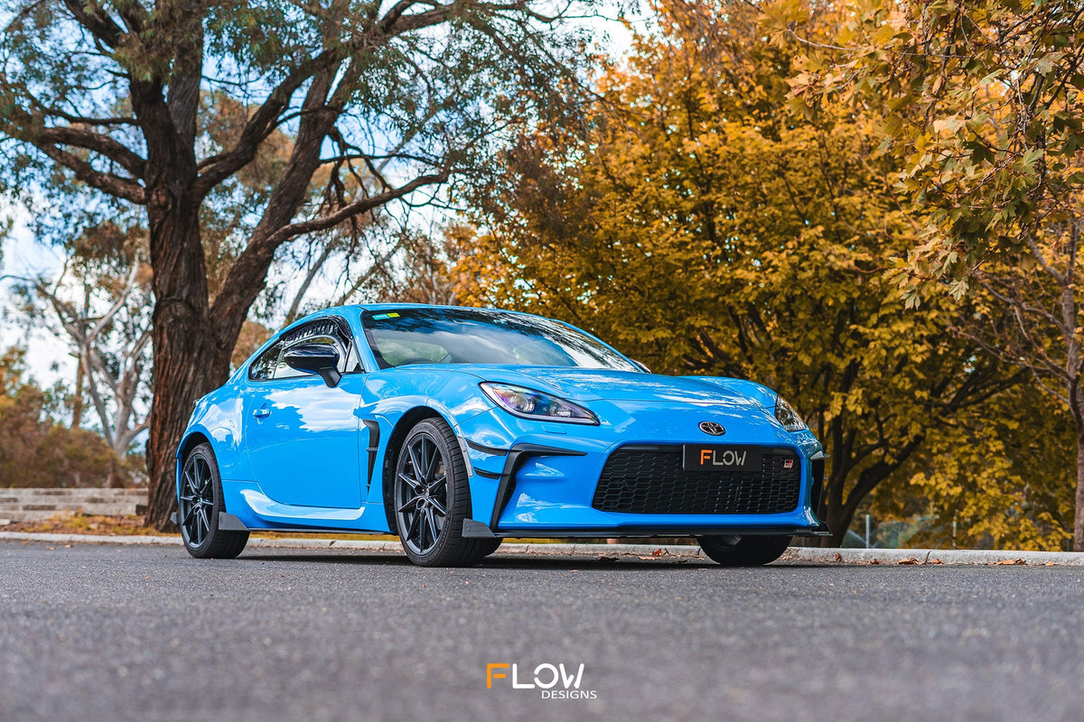 Flow Designs - ZN8 GR86 Front Lip Splitter (TEXTURED)