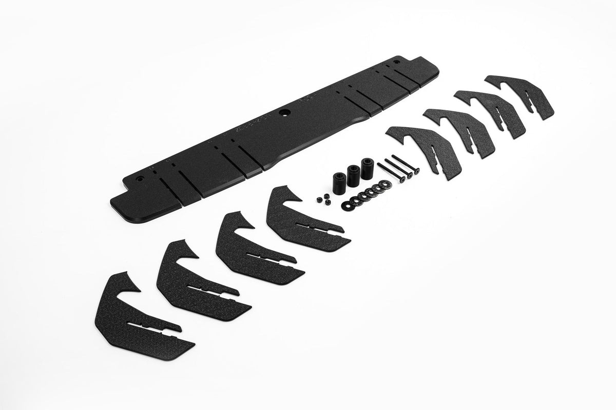 Flow Designs - ZD8 BRZ STI Flow-Lock Rear Diffuser (TEXTURED)