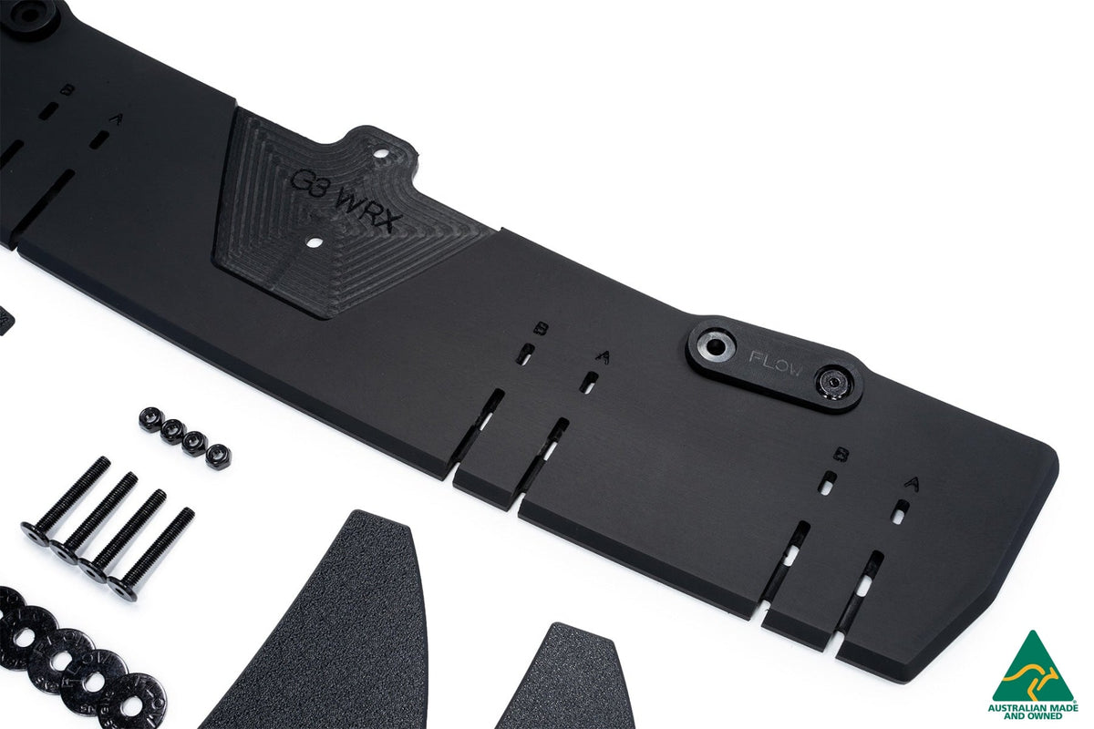 Flow Designs - Impreza WRX / STI G3 Hatch (FL) Flow-Lock Rear Diffuser
