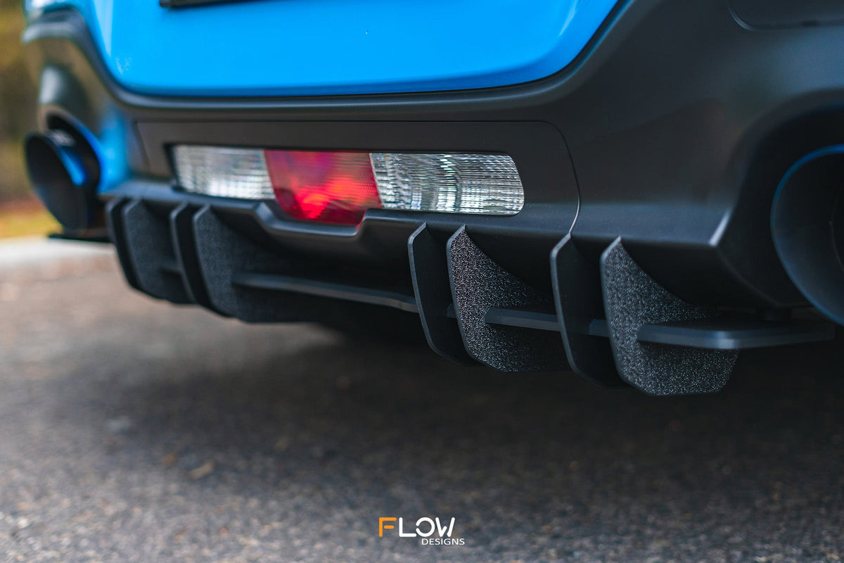 Flow Designs - ZN8 GR86 Flow-Lock Rear Diffuser (TEXTURED)