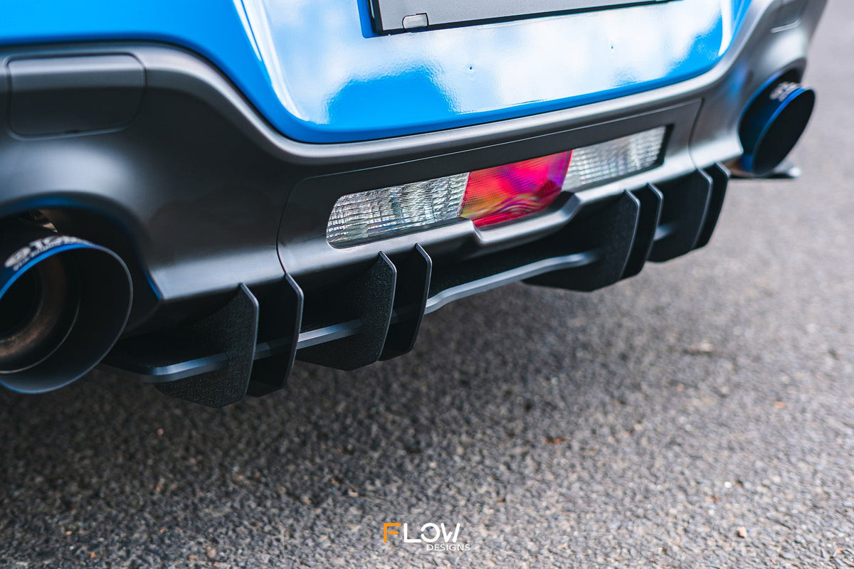 Flow Designs - ZN8 GR86 Flow-Lock Rear Diffuser (TEXTURED)