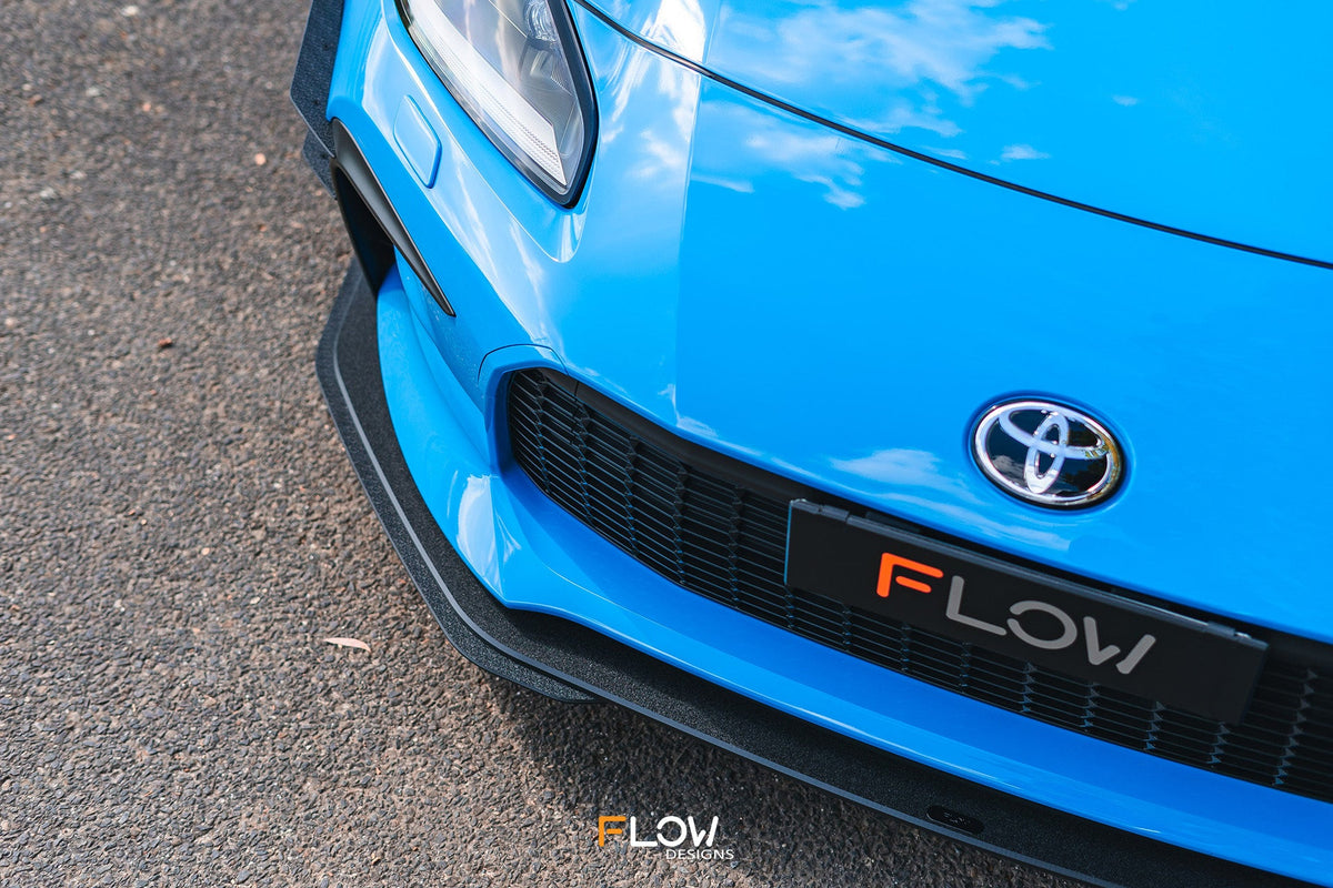 Flow Designs - ZN8 GR86 Front Lip Splitter (TEXTURED)