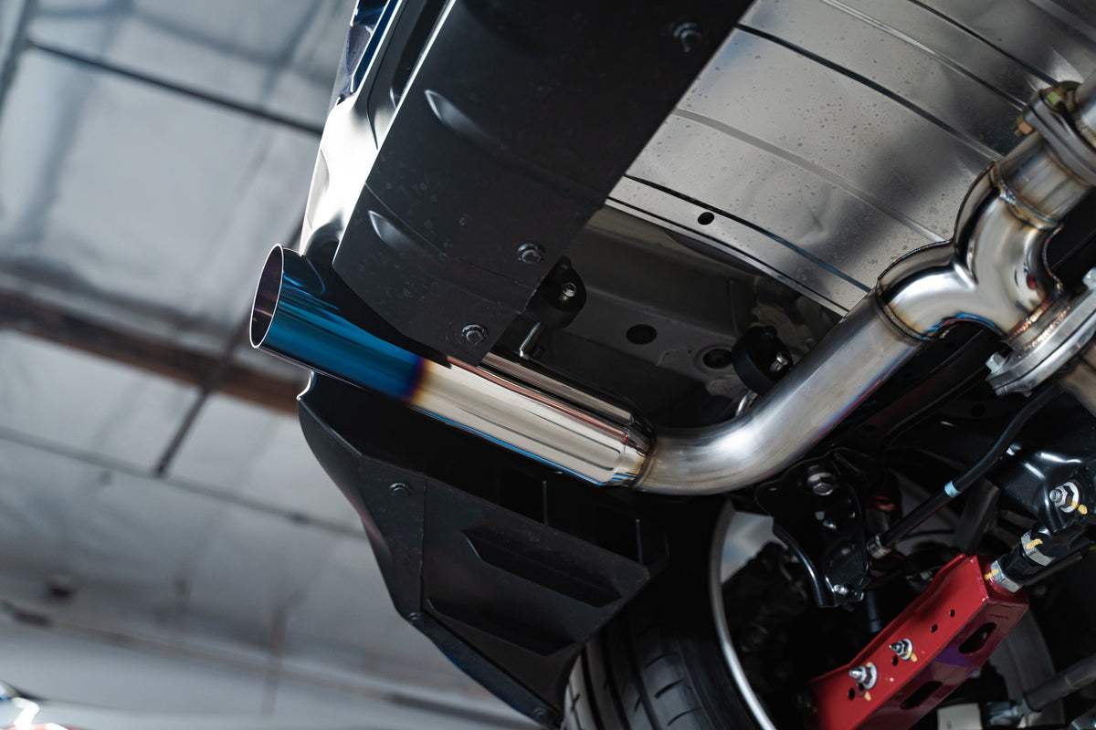 Remark 2022+ Subaru BRZ/Toyota GR86 BOSO Axle Back Exhaust w/Stainless Steel Tip - RO-TSZ8-SL