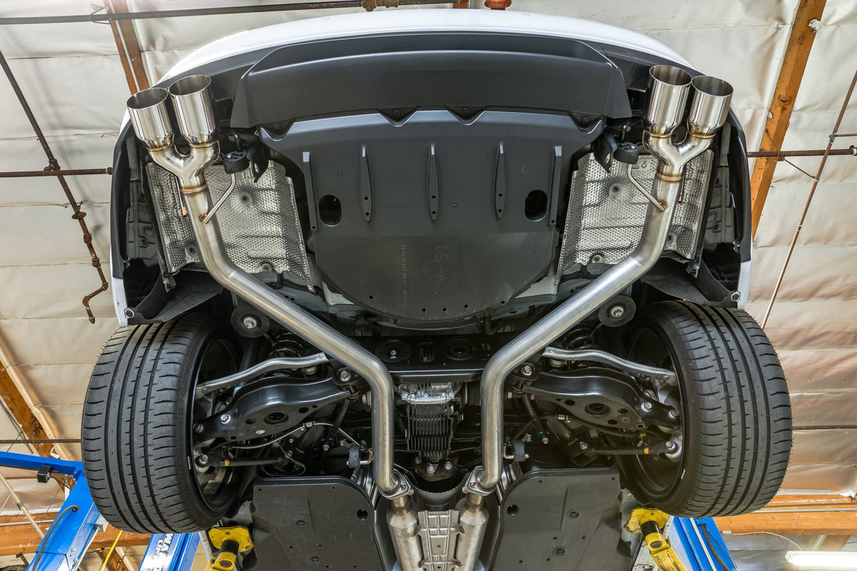 Remark 2017+ Lexus IS250/IS350 Axle Back Exhaust w/Stainless Steel Double Wall Tip - RO-TSE3-D