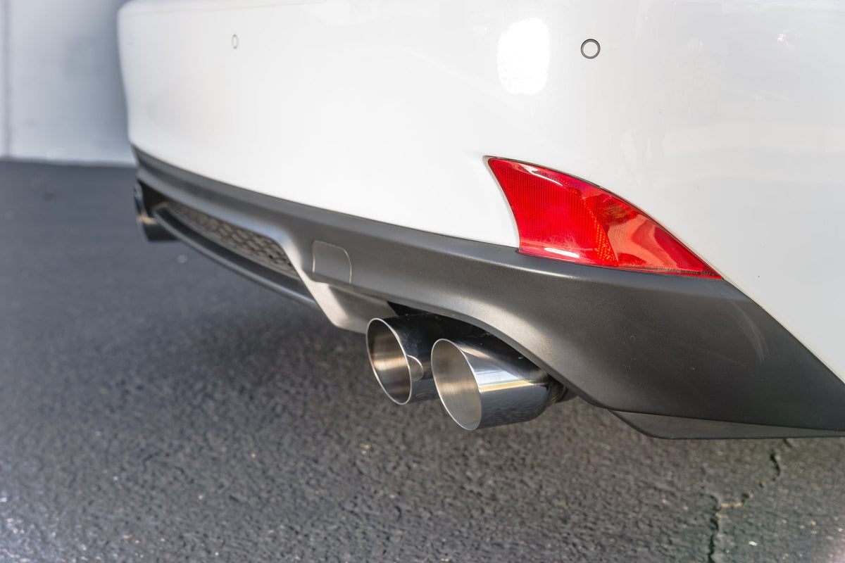 Remark 2017+ Lexus IS250/IS350 Axle Back Exhaust w/Stainless Steel Double Wall Tip - RO-TSE3-D