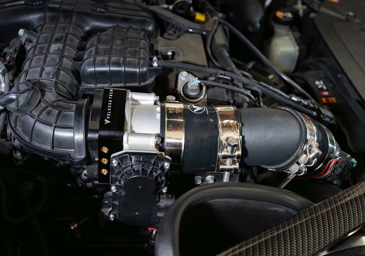 2017+ Kia Stinger 3.3T and Genesis G70 3.3T - 76mm KING SIZE Throttle Body and Multi-Plate Adapter Kit