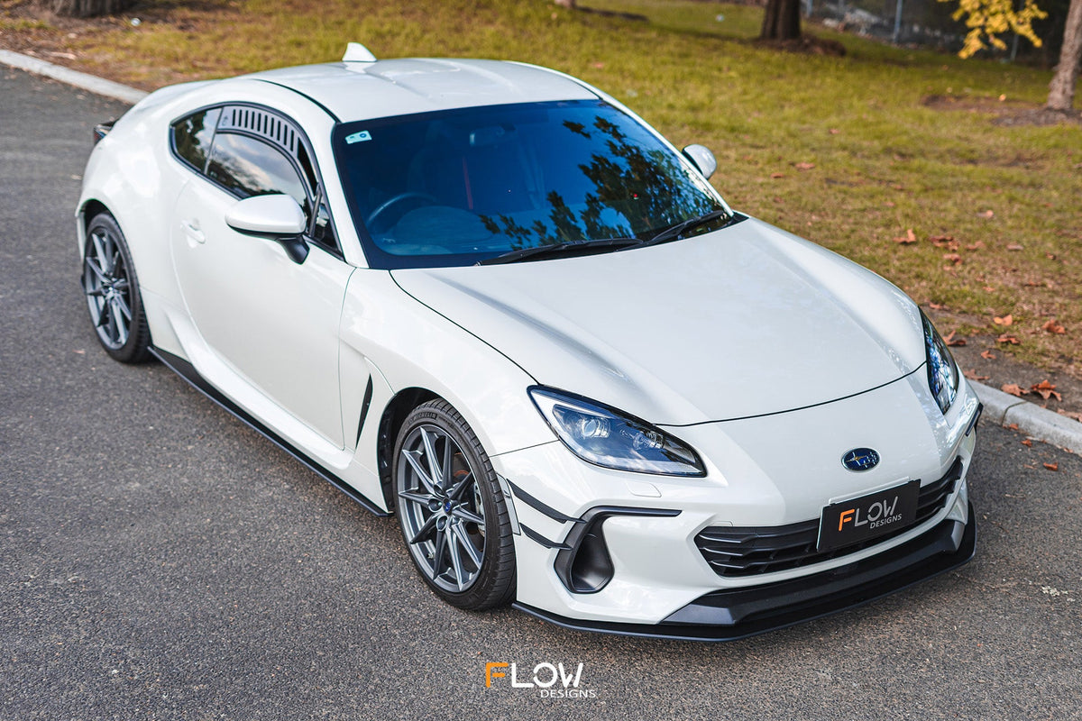 Flow Designs - ZD8 BRZ Front Lip Splitter (GLOSS)
