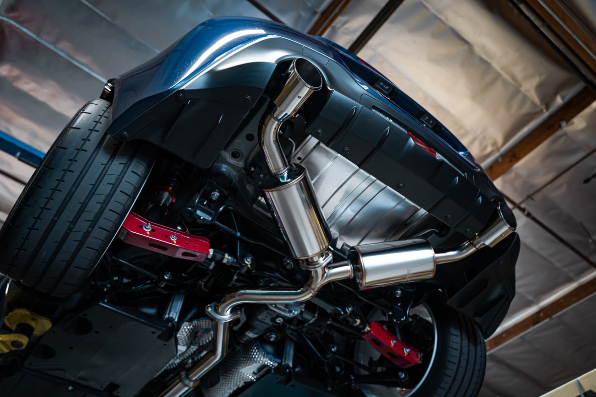 REMARK Elite Spec CatBack Exhaust, Toyota GR86 / Subaru BRZ 2022+, Burnt Stainless Tip Cover - RK-C2063T-04T