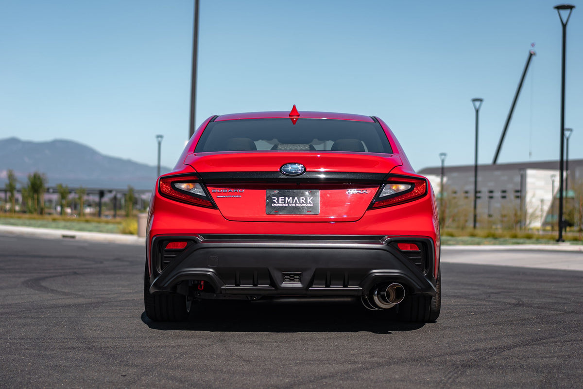 Remark 2022+ Subaru WRX VB R1-Spec Catback Exhaust - Titanium - RK-C1076S-03T