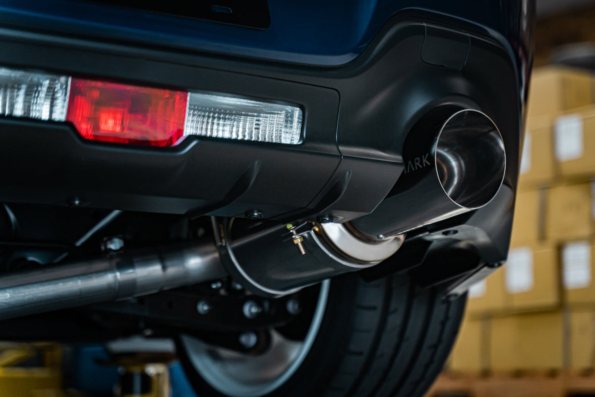 Remark 2022+ Toyota GR86 / Subaru BRZ Burnt Titanium Catback Exhaust System - RK-C1063T-04T