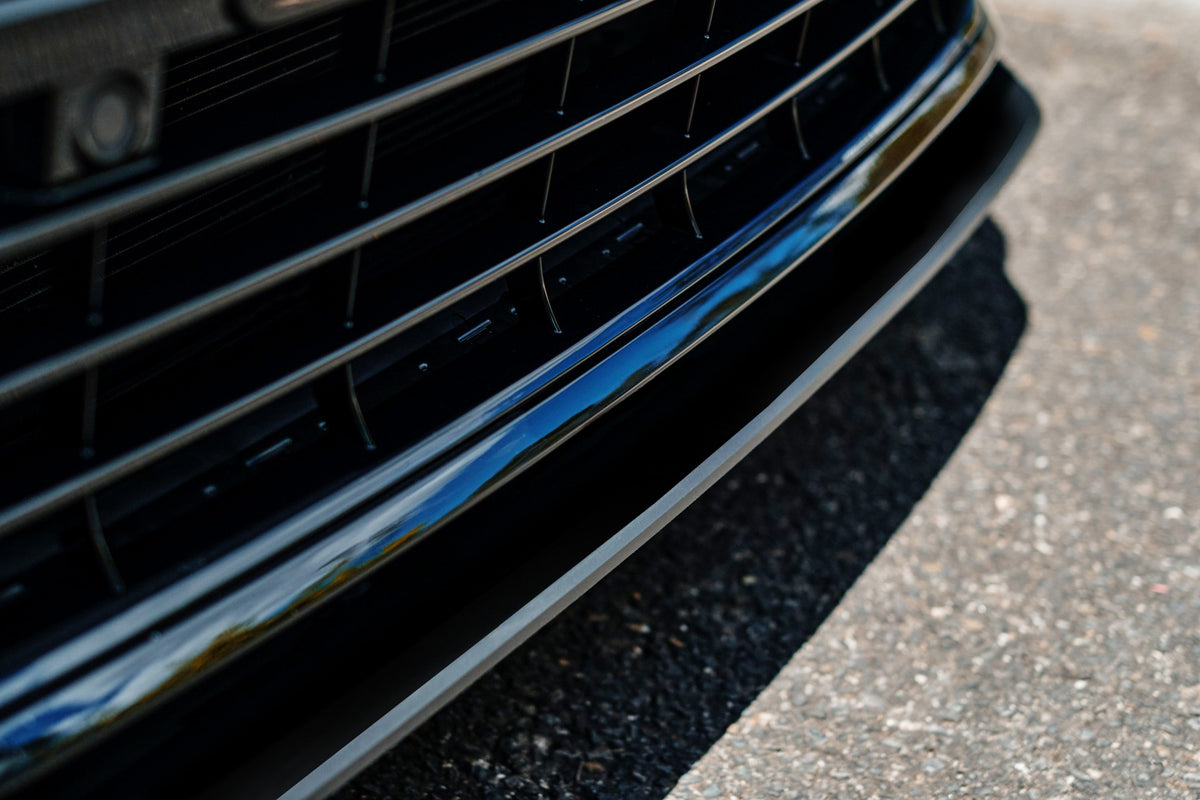 Flow Designs - MK8 Golf R Chassis Mounted Front Lip Splitter