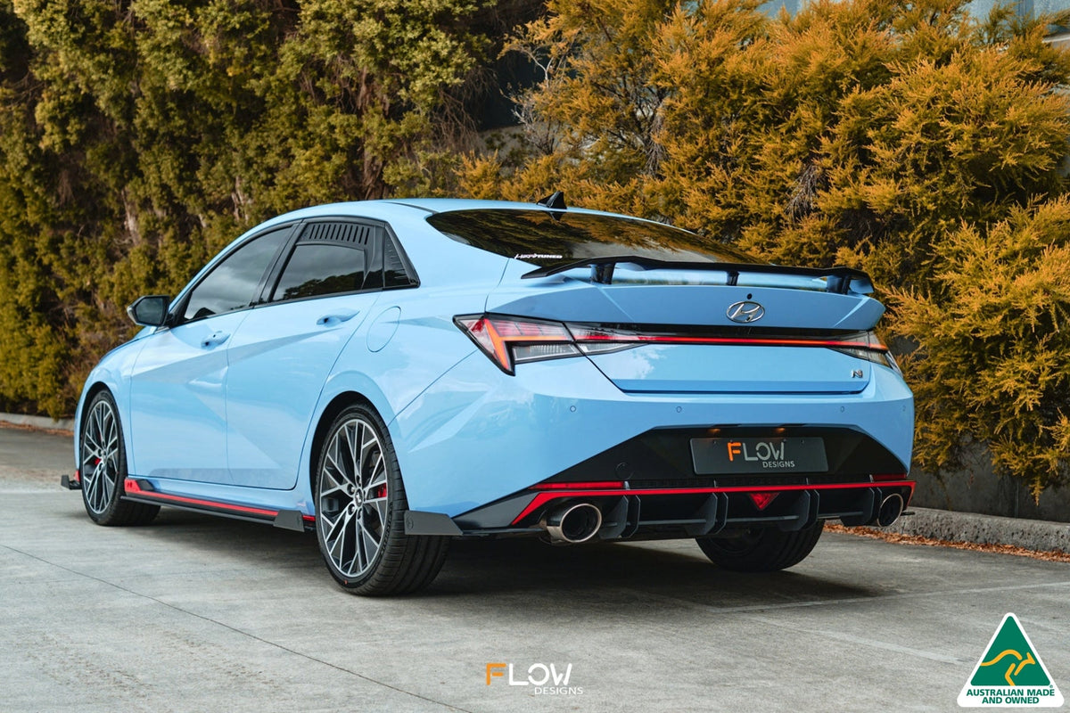 Flow Designs - CN7 Elantra N Sedan 2021 Rear Spat Winglets (Pair)