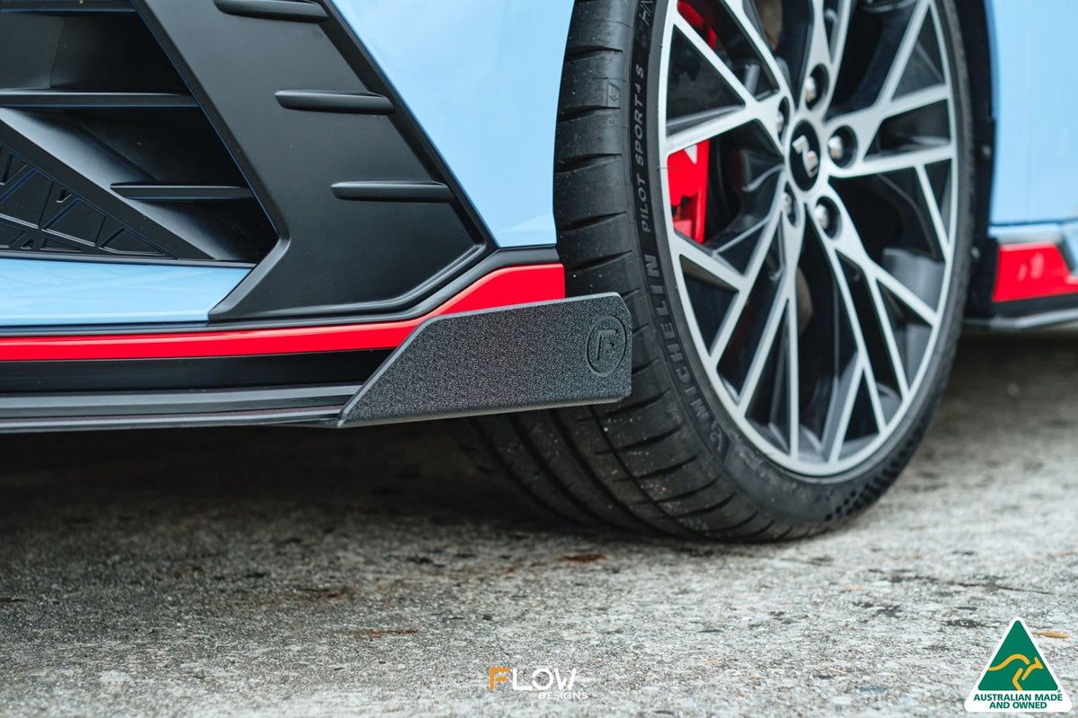 Flow Designs - CN7 Elantra N Sedan 2021 Front Lip Splitter Winglets (Pair)