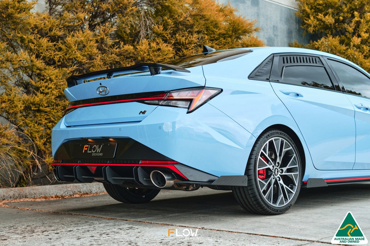 Flow Designs - CN7 Elantra N Sedan 2021 Rear Spat Winglets (Pair)