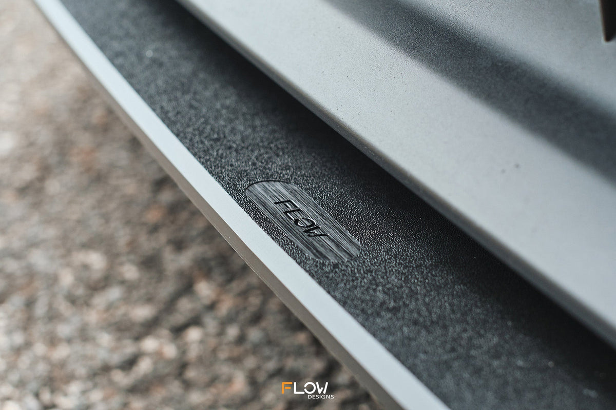 Flow Designs - VB WRX Front Lip Splitter (TEXTURED)
