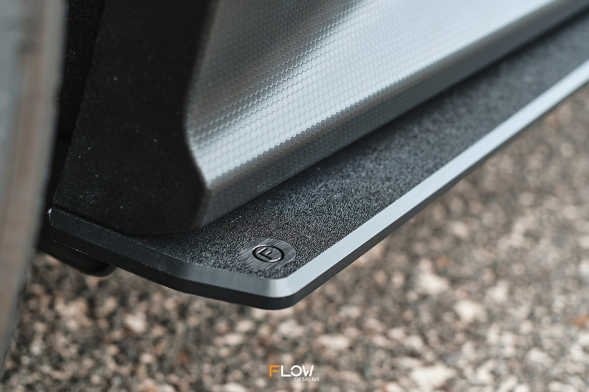 Flow Designs - VB WRX Side Skirt Splitters (TEXTURED: Pair)