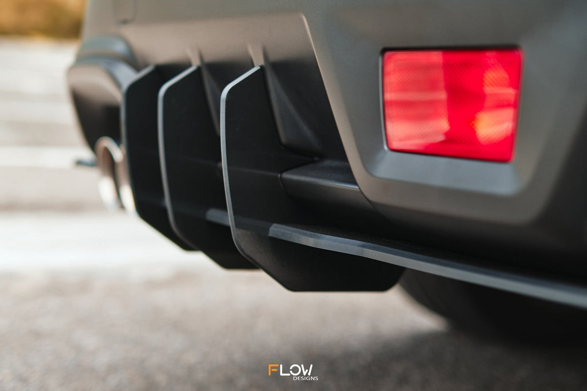 Flow Designs - VB WRX Flow-Lock Rear Diffuser (TEXTURED)