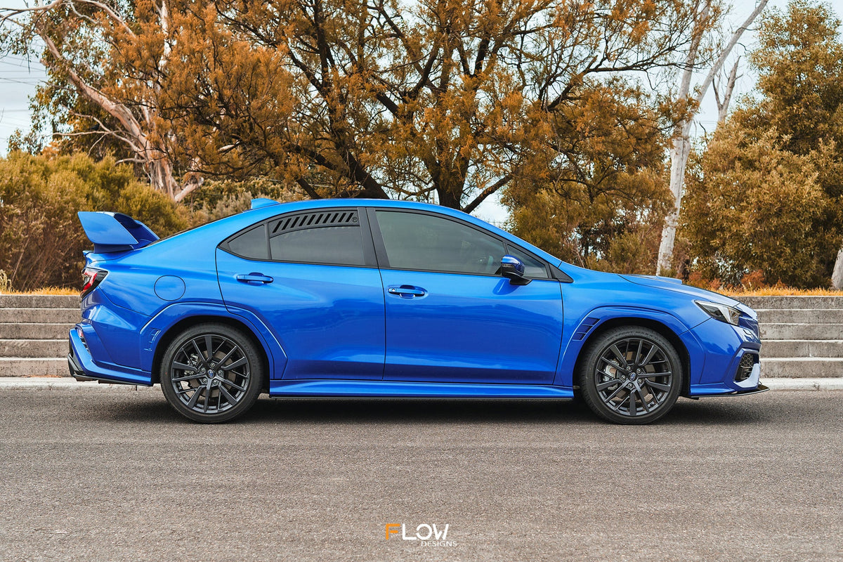 Flow Designs - VB WRX Side Skirt Splitters (GLOSS: Pair)