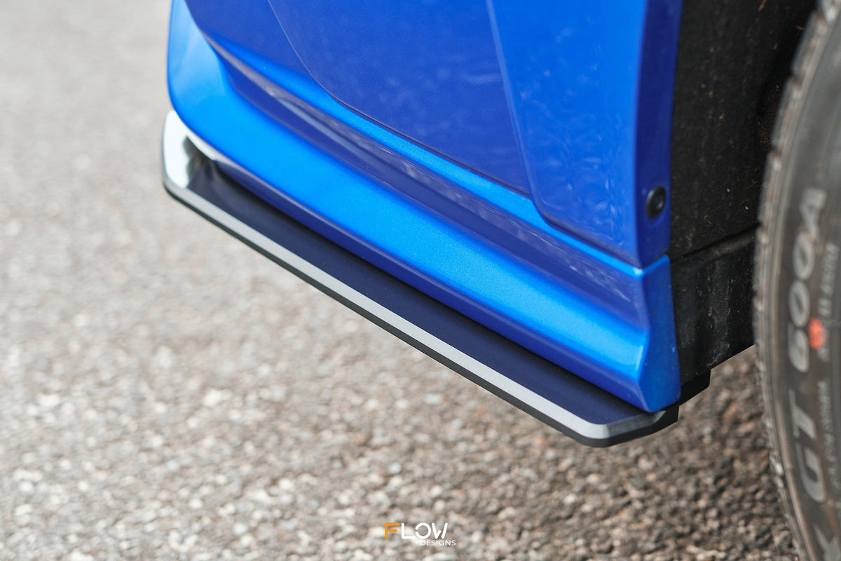 Flow Designs - VB WRX Rear Spats (GLOSS; Pair)