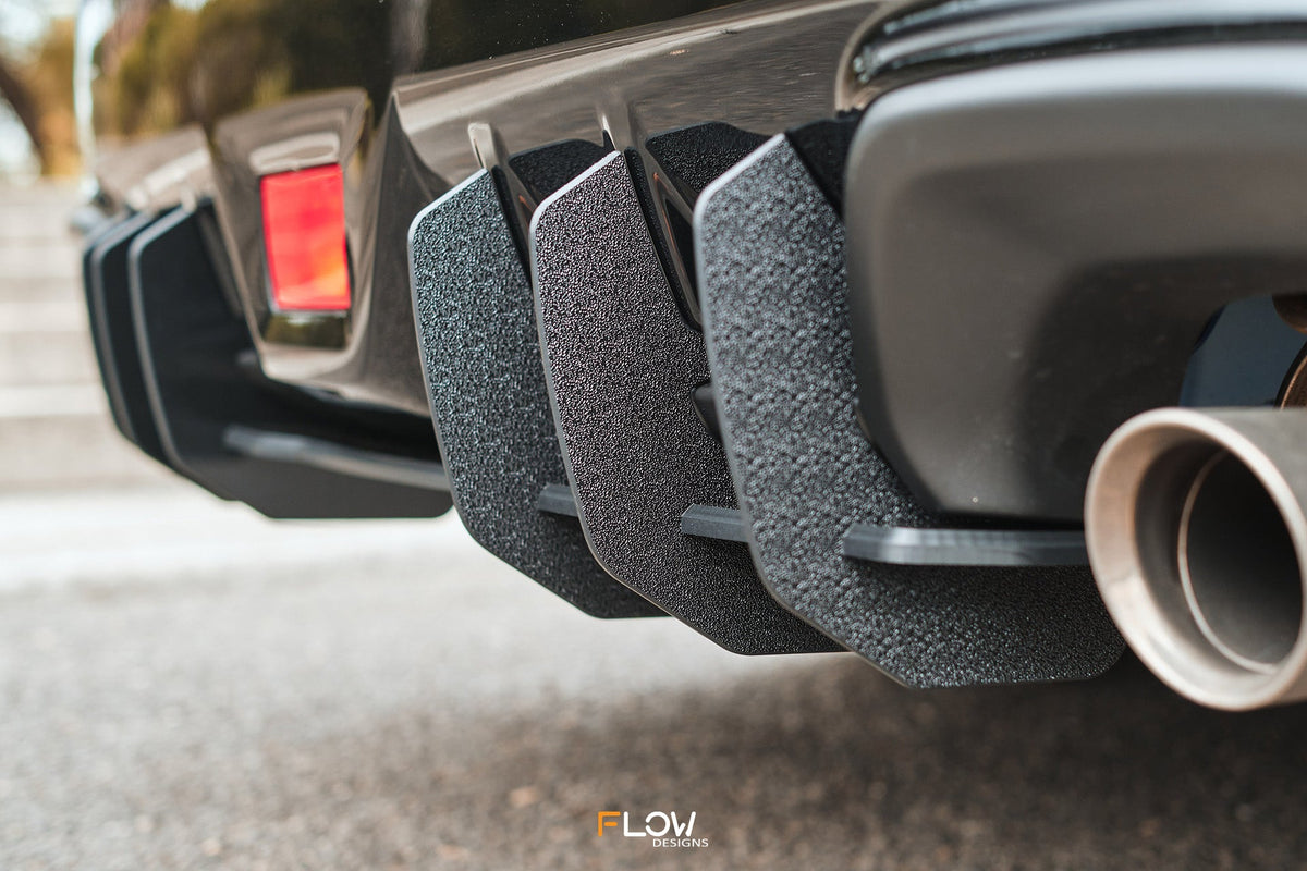 Flow Designs - VB WRX Flow-Lock Rear Diffuser (GLOSS)