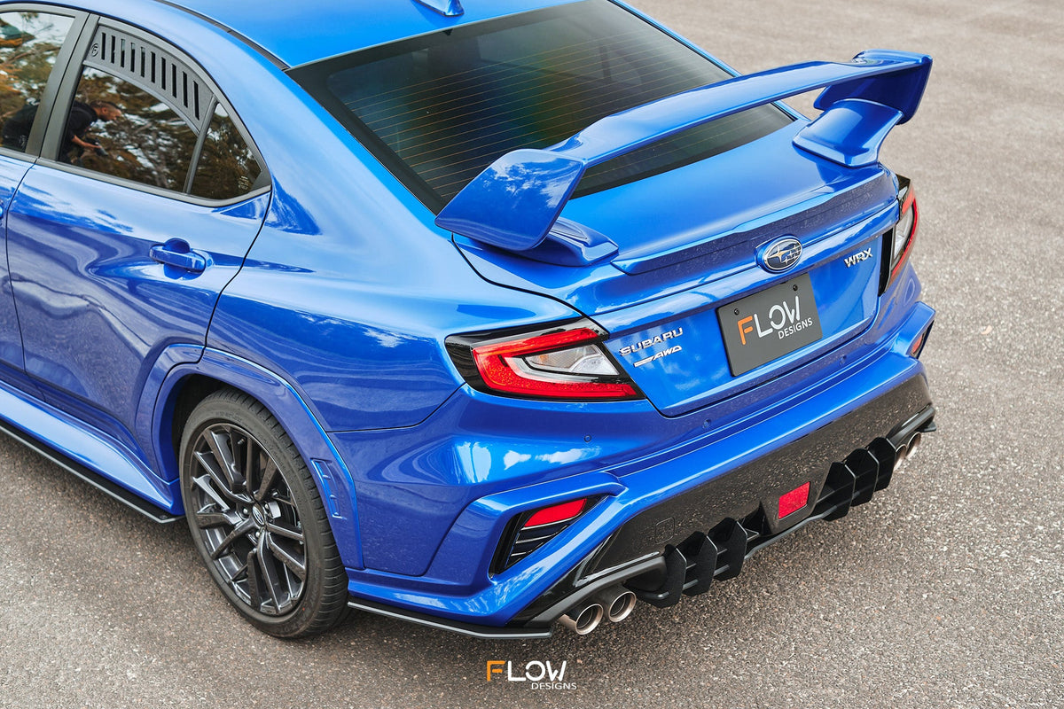 Flow Designs - VB WRX Rear Spats (GLOSS; Pair)