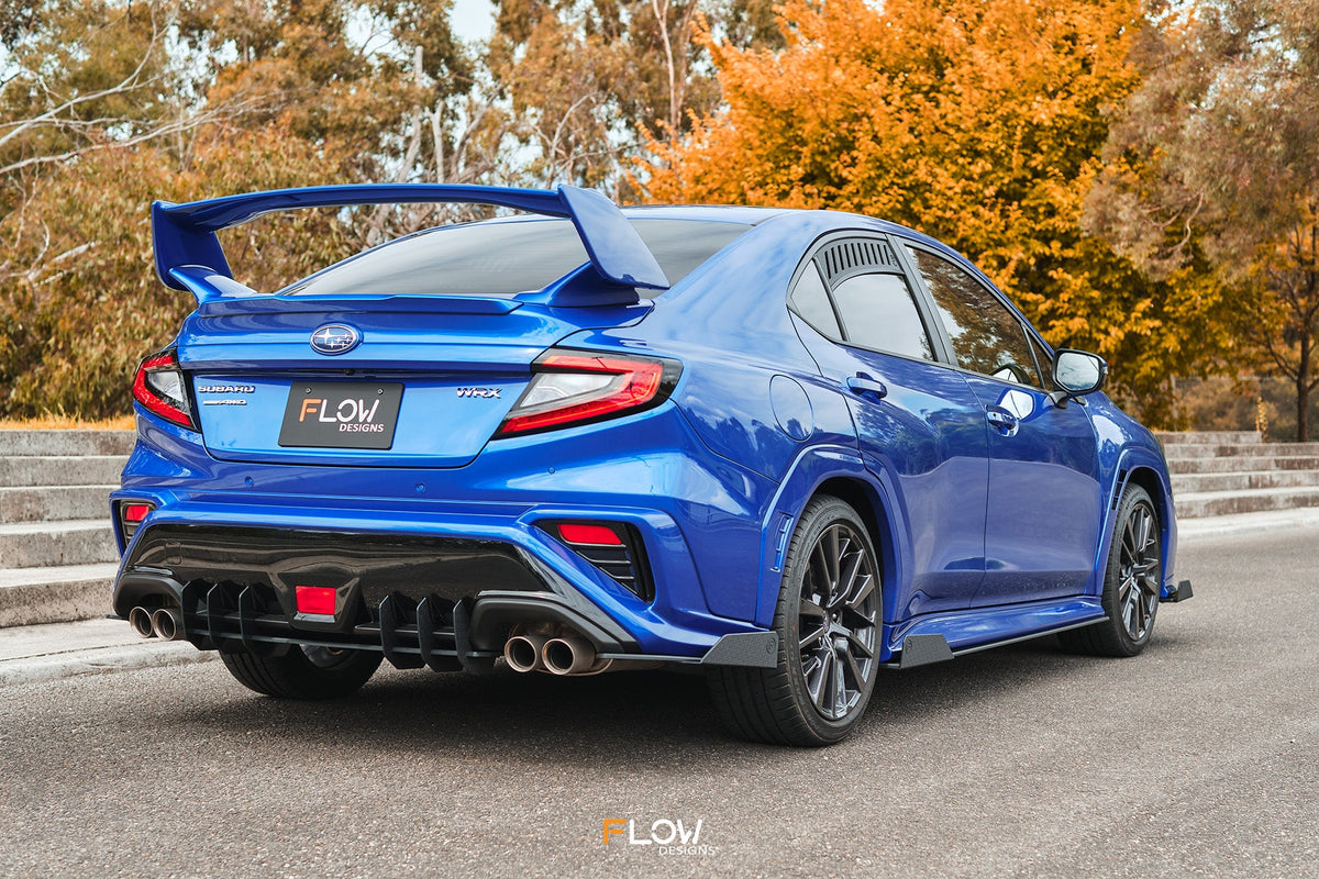 Flow Designs - VB WRX Rear Spats (GLOSS; Pair)
