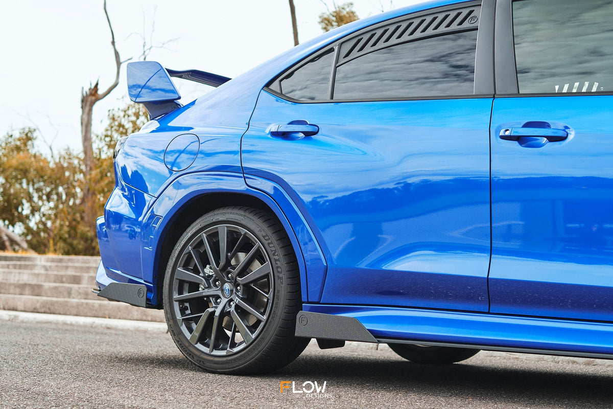 Flow Designs - VB WRX Side Skirt Splitters (GLOSS: Pair)