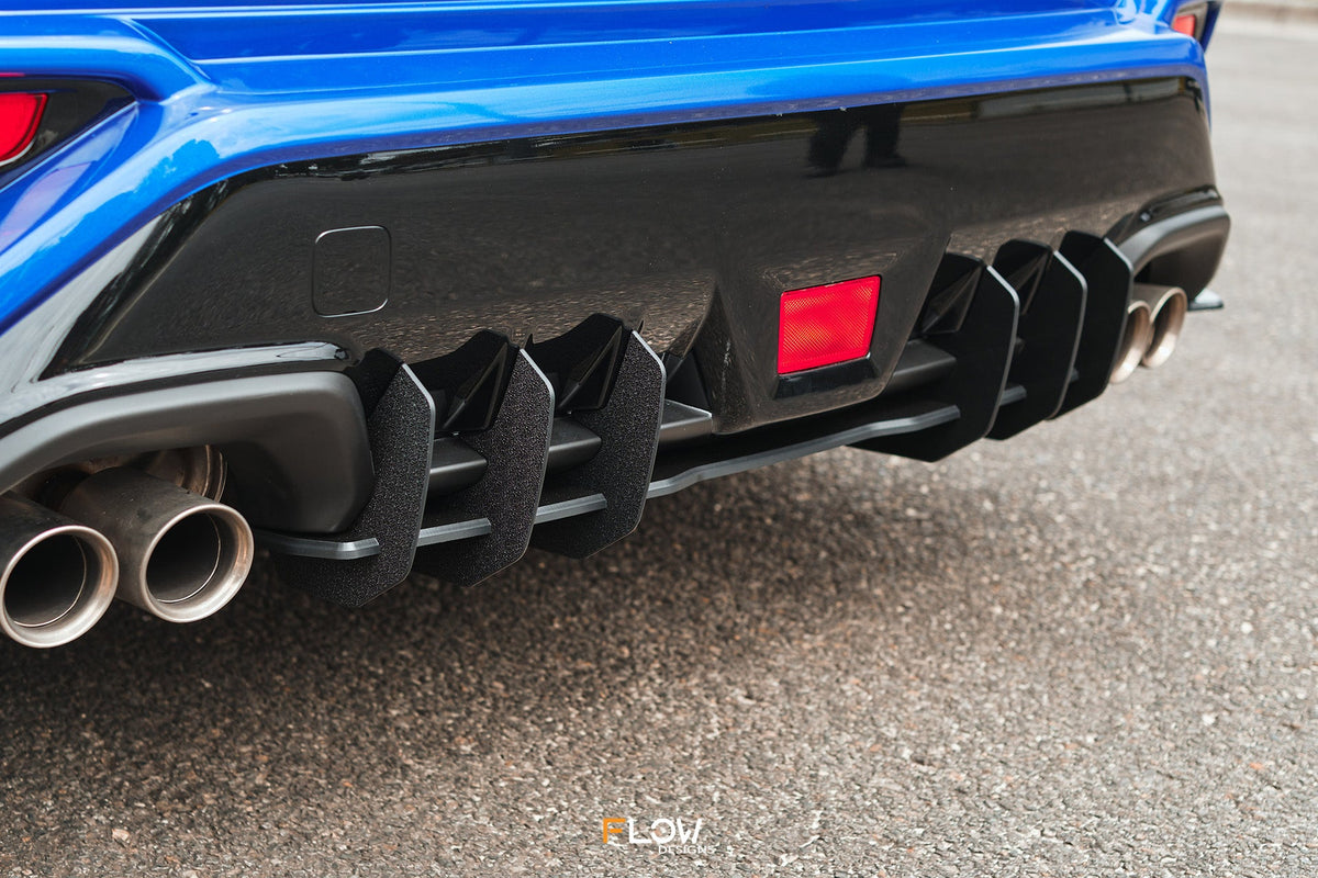 Flow Designs - VB WRX Flow-Lock Rear Diffuser (GLOSS)
