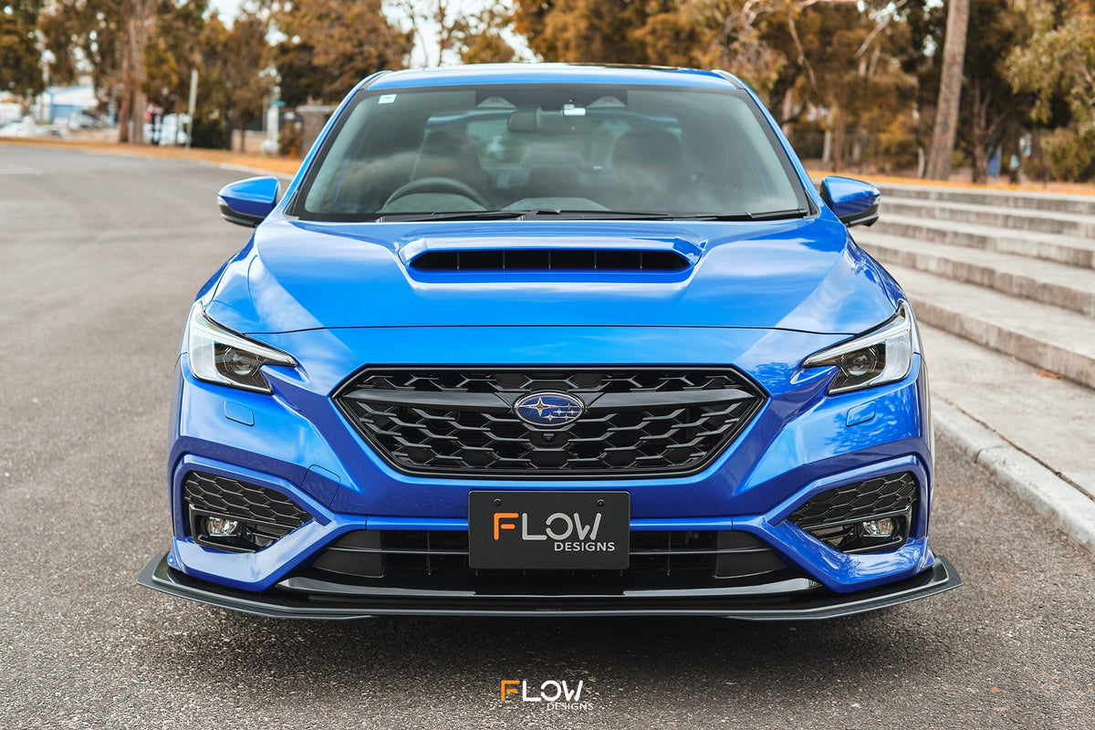 Flow Designs - VB WRX Front Lip Splitter Extensions (Pair)
