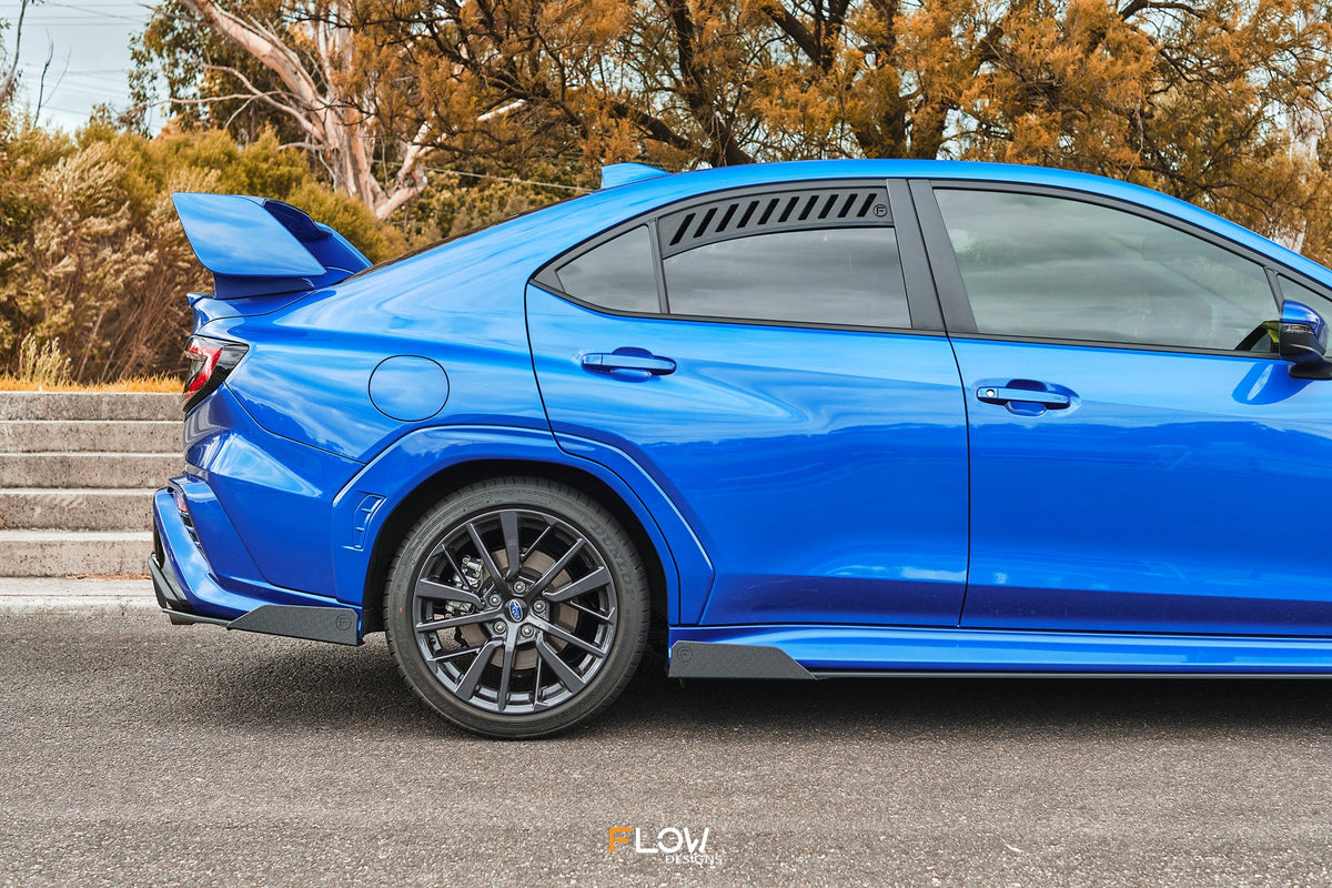 Flow Designs - VB WRX Rear Spats (GLOSS; Pair)