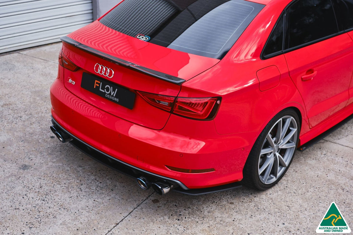 Flow Designs - S3 8V Sedan Pre-Facelift Rear Valance V3 Kit