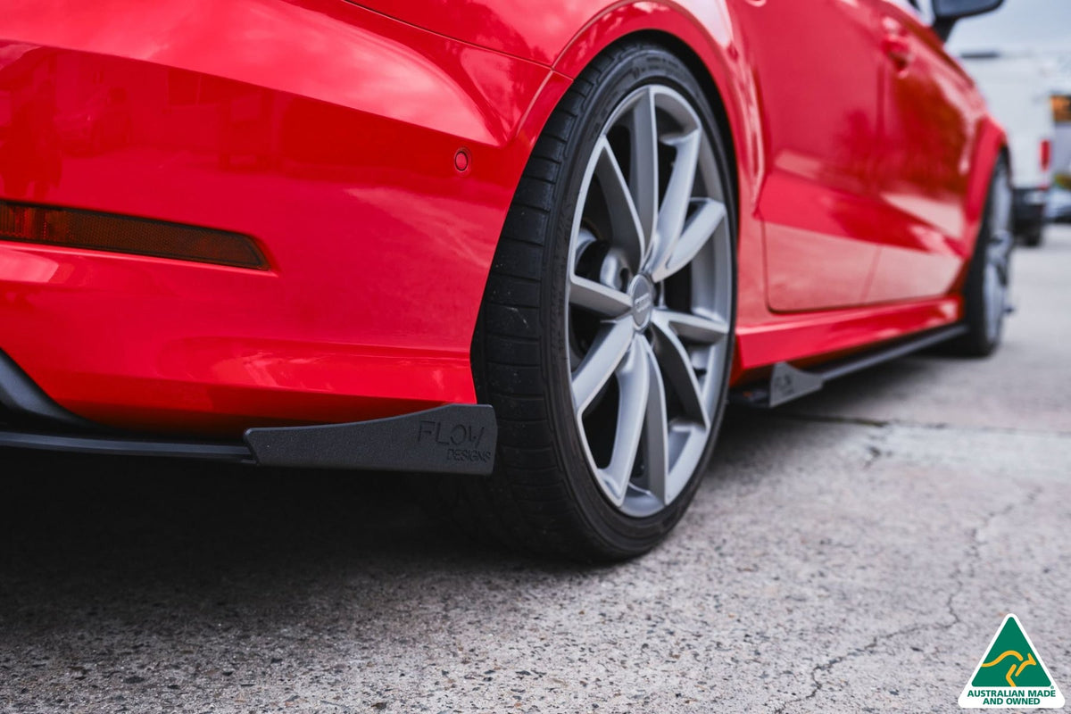 Flow Designs - S3 8V Sedan Pre-Facelift Rear Spats V3 (Pair)