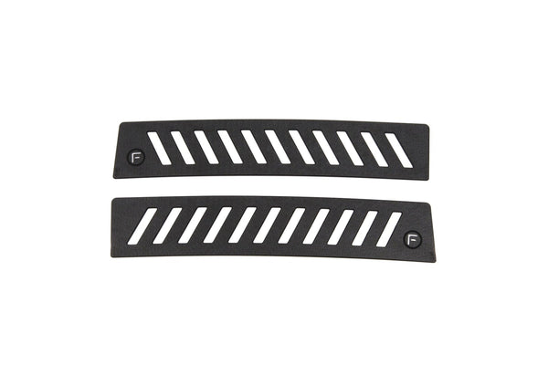 Flow Designs - Kia Stinger CK GT 2018-2023 Window Vents (Pair) for 2018-2023 Kia Stinger - front view