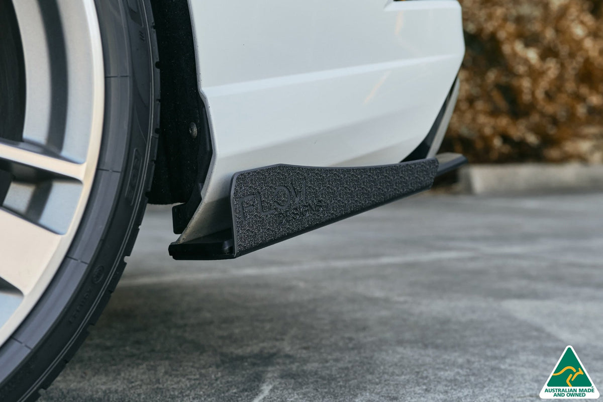 Flow Designs - RS3 8V Sedan Facelift  Rear Spat Winglets (Pair)