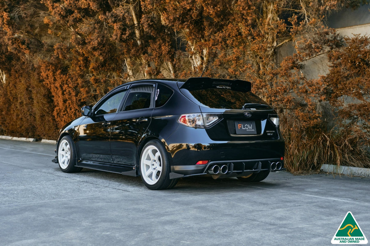 Flow Designs - Impreza G3 Hatch Rear Spoiler Extension
