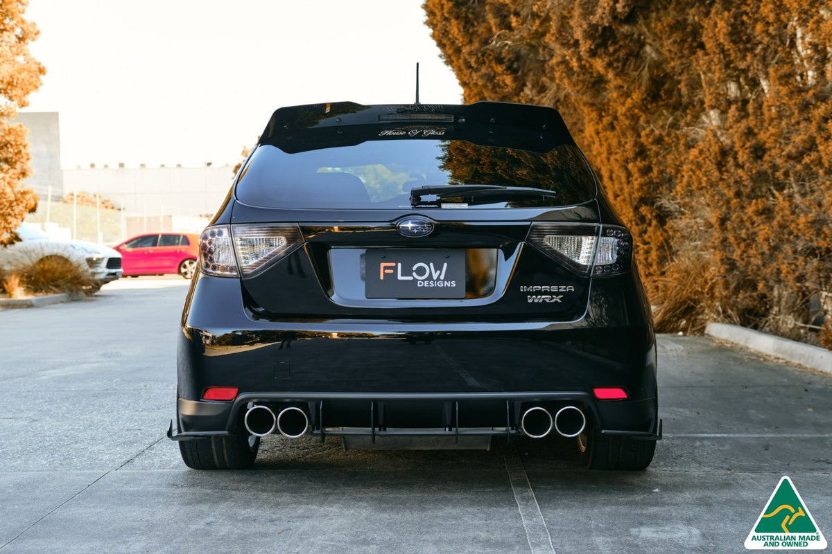 Flow Designs - Impreza WRX/RS G3 Hatch PFL Flow-Lock Rear Diffuser