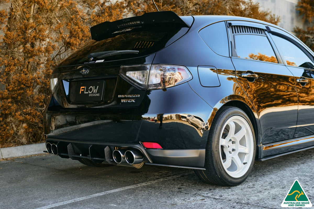 Flow Designs - Impreza WRX/RS G3 Hatch PFL Flow-Lock Rear Diffuser
