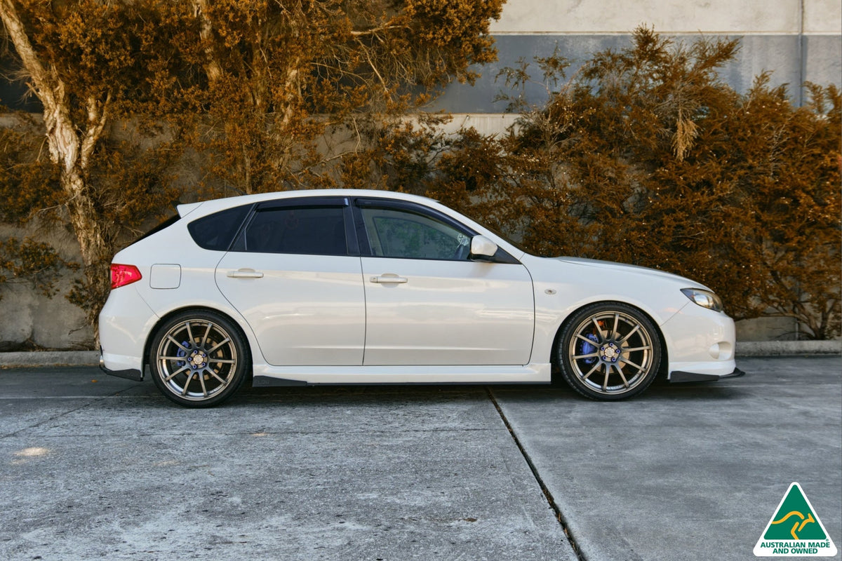Flow Designs - Impreza WRX/RS G3 Hatch PFL Side Skirt Splitters (Pair)