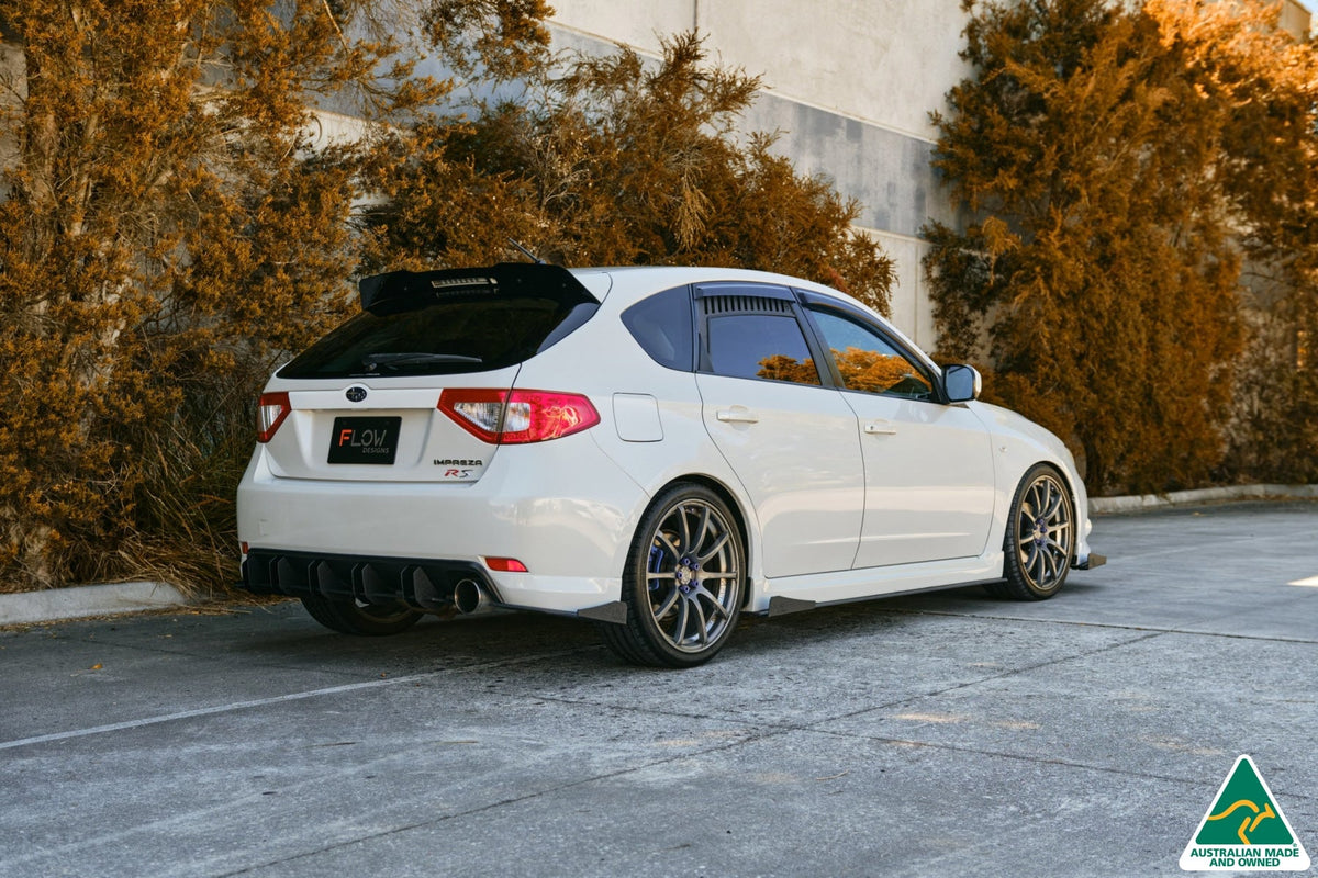 Flow Designs - Impreza WRX/RS G3 Hatch PFL Rear Spat Winglets (Pair)