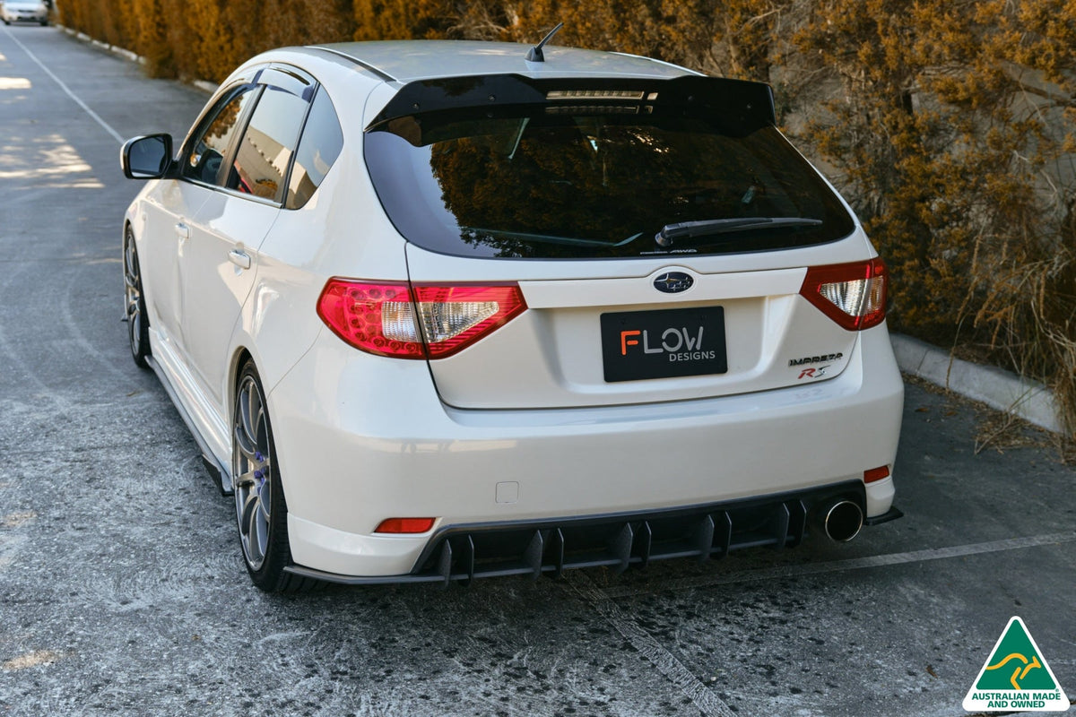 Flow Designs - Impreza WRX/RS G3 Hatch PFL Flow-Lock Rear Diffuser