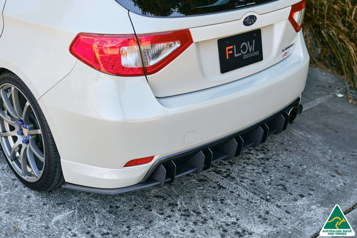 Flow Designs - Impreza WRX/RS G3 Hatch PFL Flow-Lock Rear Diffuser