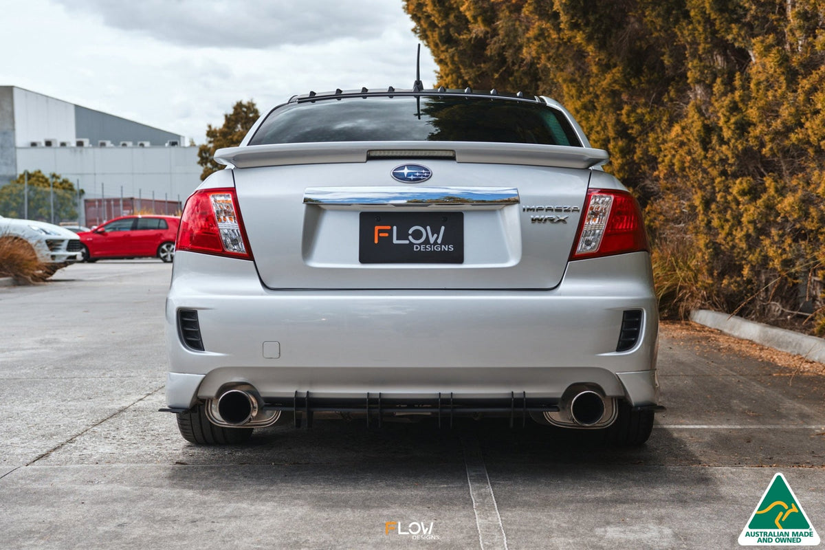 Flow Designs - Impreza WRX/RS G3 Sedan PFL Flow-Lock Rear Diffuser