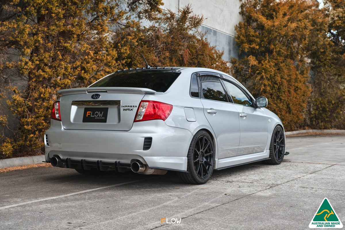 Flow Designs - Impreza WRX/RS G3 Sedan PFL Flow-Lock Rear Diffuser