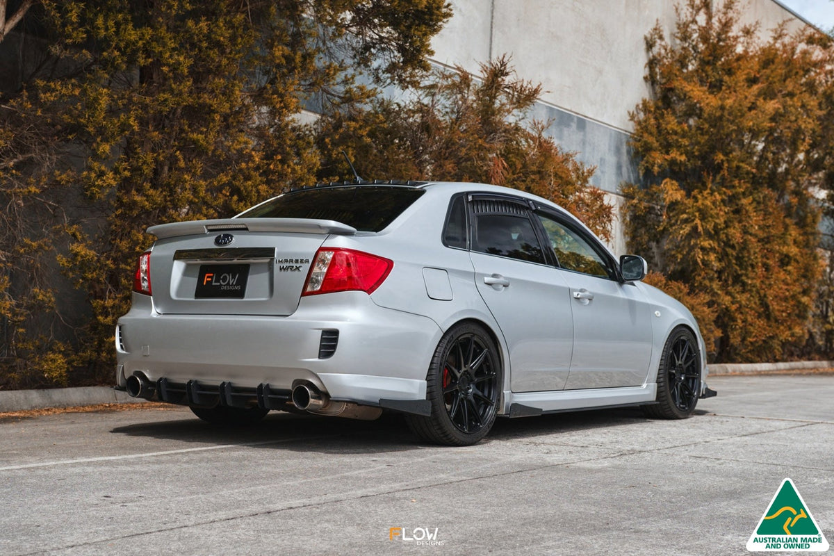 Flow Designs - Impreza WRX/RS G3 Sedan PFL Rear Spat Winglets (Pair)