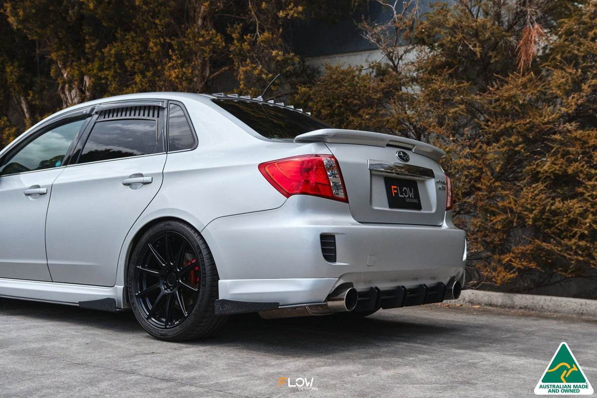 Flow Designs - Impreza WRX/RS G3 Sedan PFL Rear Spat Winglets (Pair)