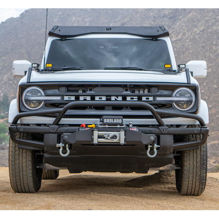 Turn Offroad 2021+ Bronco OEM Modular Bumper Baja Bull Bar - EA3-M1 for 2021-2026 Ford Bronco - close-up